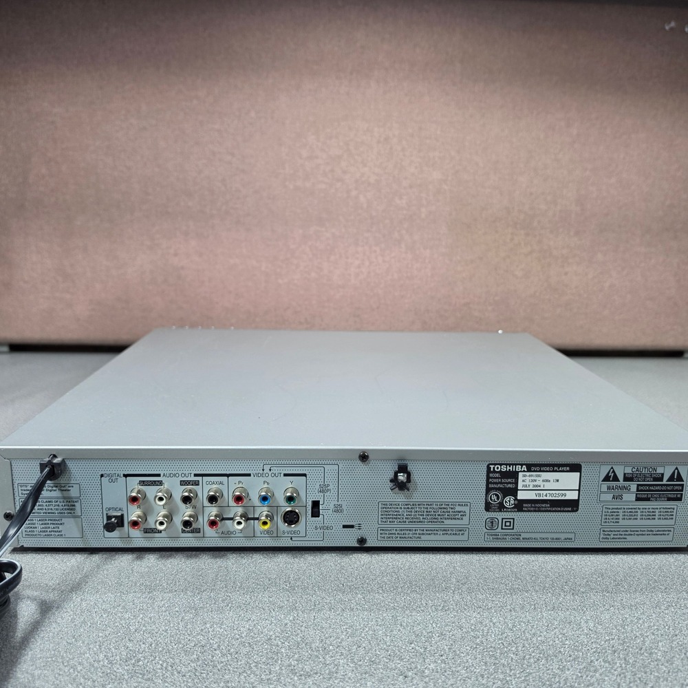 Samsung DVD/VHS Dual Deck Player DVD-V5500 4-Head Hi-Fi DVD NOT WORKING - Picture 14 of 16